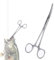 banjiabb Hakenlöser Angeln,Angelzange,Arterienklemme,Piercing Zange,Hakenlöser,Klemme Krankenschwester,Klemmzange,Angel Zange,Fishing Haken-Lösezange Hakenlöser Angeln,Hakenlöser Zange 18cm Gebogen