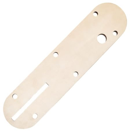 OLYCRAFT Zero Clearance Insert 12.9x3.1x0.5 Inch Zero Clearance Table Saw Insert Plate Compatible Zero Clearance Table Saw Inserts with Riving Slot for Table Saw for Craftsman