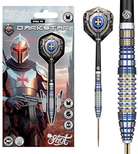 Shot! Future Knights Darkstar 90% - Steeldarts 23 Gramm