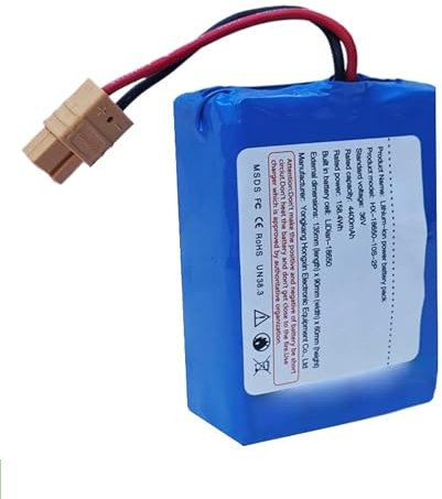 TGHY Batería para Hoverboard 36V 2000mAh 2500mAh Batería de Equilibrio para automóvil 36V 2Ah 2,5Ah Baterías para Scooter eléctrico de 90 vatios y Menos Accesorio para Scooter,36v 2000mah