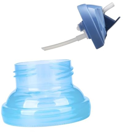 TOYANDONA Flaschendeckel Milchflaschenadapter für Muttermilchflaschen Tropfsicher Weithalsgewinde Konverter Frei Kompatibel für Babyflaschen mit Strohhalm Zubehör und Fütterung
