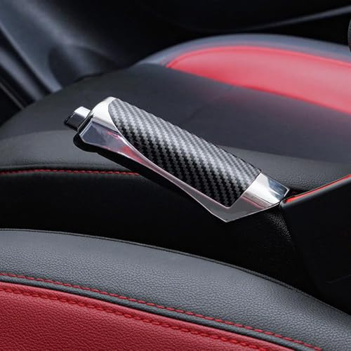 Auto Handbremsen Abdeckung, für VW T-Cross 2019-2024/Vw T-ROC 2017-2024 rutschfeste langlebig Handbremsgriff Schutzhülle Weiches Hand Brems Schutz Zubehör,A