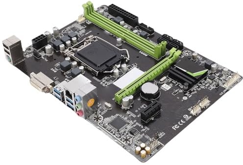 VBESTLIFE B150 Desktop-Computer-Motherboard, LGA 1151 Dual Channel DDR4 2133 MHz 32 GB M ATX-Motherboard für PC-Computer