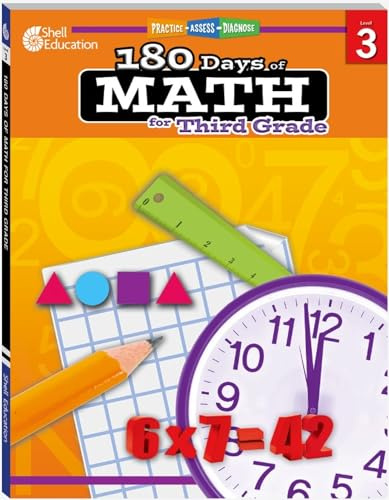 180 Days of Math for Third Grade: Practice, Assess, Diagnose (180 Days of Practice)