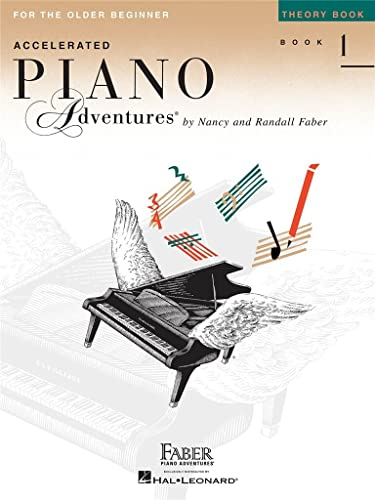 Accelerated Piano Adventures For The Older Beginner: Theory Book 1: Noten, Lehrmaterial, Technik für Klavier