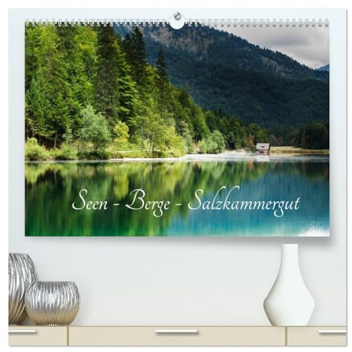 Seen - Berge - Salzkammergut (hochwertiger Premium Wandkalender 2026 DIN A2 quer), Kunstdruck in Hochglanz: Salzkammergut - Land der Seen (CALVENDO Natur)