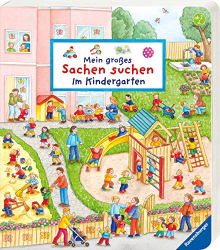 Mein großes Sachen suchen: Im Kindergarten