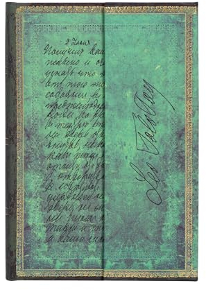Paperblanks - Tolstoy, Letter of Peace - Mini - Lined - Wrap Closure - 85 Gsm: Hardcover, Wrap Closure, 85 gsm, ribbon marker, pouch (Embellished Manuscripts Collection)