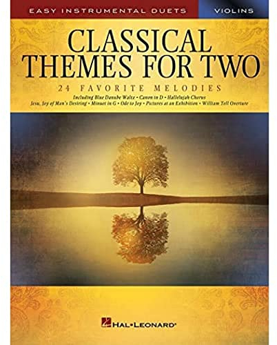 Classical Themes -For Two Violins-: Noten, Sammelband für Violine: Easy Instrumental Duets