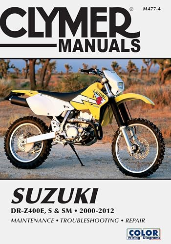 Clymer Suzuki DR-Z400E, S & SM 2000-2012 (Clymer Manuals: Motorcycle Repair)