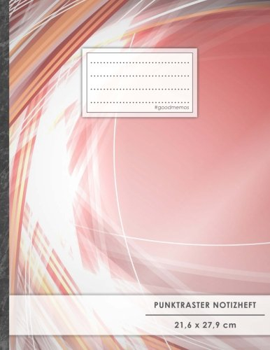 Punktraster Notizbuch • A4-Format, 100+ Seiten, Soft Cover, Register, „Digitaler Nomade“ • Original #GoodMemos Dot Grid Notebook • Perfekt als Skizzenbuch, Tagebuch, Handlettering Übungsbuch