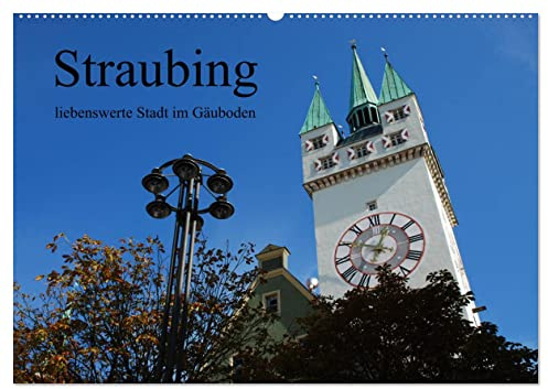 Straubing, liebenswerte Stadt im Gäuboden (Wandkalender 2026 DIN A2 quer), CALVENDO Monatskalender: Stadtansichten aus der Gäubodenmetropole Straubing in Niederbayern. (CALVENDO Orte)