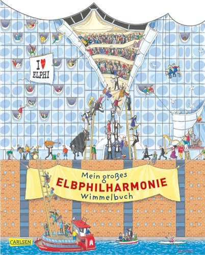 Mein großes Elbphilharmonie-Wimmelbuch: Wimmelbilderspaß mit der Elphil zum Suchen und Entdecken ab 2 Jahren
