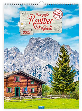 Trötsch Großbildkalender Der große Rentnerkalender 2023: Wandkalender