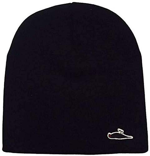 ATTICUS - CROW LOGO - OFFIZIELL BEANIE (HAT,CAP) + GRATIS ATTICUS KOMPILATION CD - Schwarz, One Size