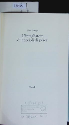 L'intagliatore di noccioli di pesca
