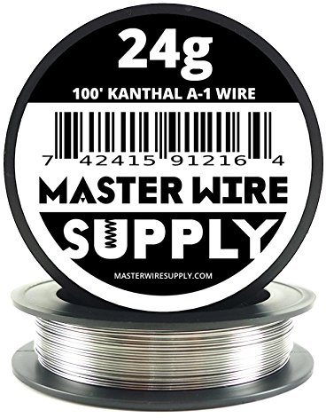 Kanthal A1-100' - 24 Gauge Resistance Wire