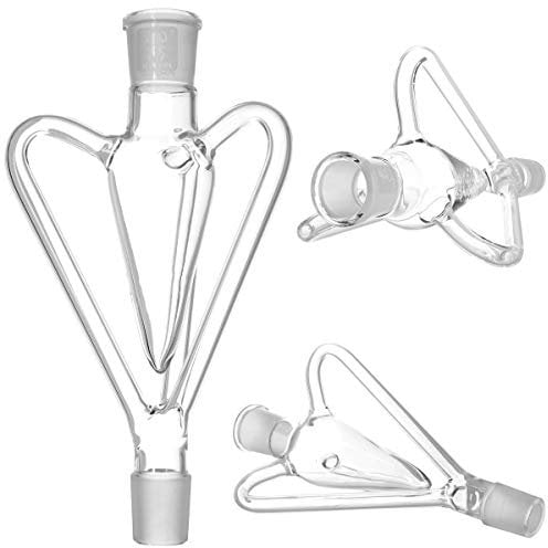Kaya Shisha Molassefänger Glas Tripod, Stabiler Schliff - Wasserpfeifen Zubehör (29.2)