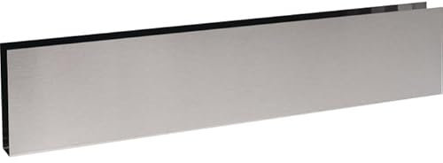 Plinthe de bas de porte en U Inox satiné