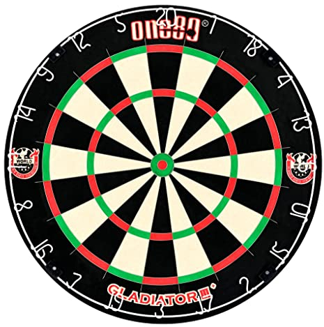 ONE80 Dartscheibe Gladiator 3, Mehrfarbig, 18
