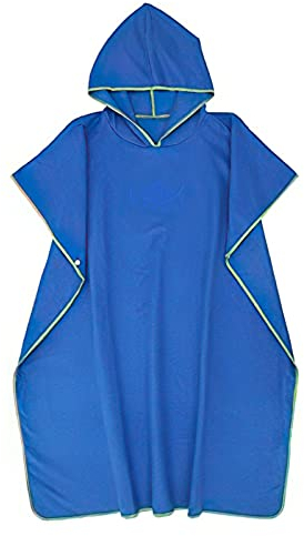 QKTYB Surf Poncho Herren Damen, Umziehhilfe Strand Erwachsene Mikrofaser Ultraleicht und Schnelltrocknend Badeponcho Handtuch Poncho Umziehponcho für Schwimmen Strand