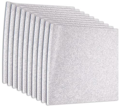 10 x Set Ersatz-Filter für LIMODOR Limot Lüfter Compact 60, 60-30,100-238 x 238 mm/Filterdicke ca. 17mm - Badlüfter Staubfilter für F/M Art.-Nr.: 00070