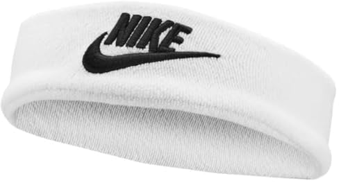 Nike Classic Stirnband White/Black Einheitsgröße
