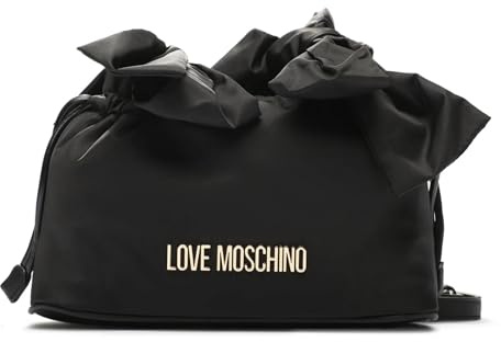 Love Moschino Damen Schultertasche, Schwarz