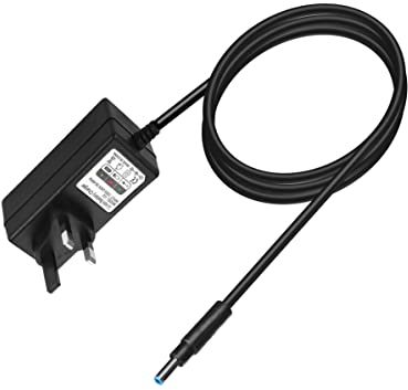 Replacement Bush V18P01BP25DC Charger Power Cord Compatible with Bush V18P01BP25DC 25V Cordless Handstick Bagless Vacuum Cleaner Adapter Supply