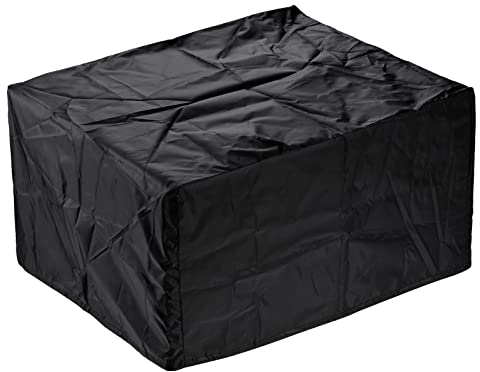 QUARKZMAN Universal Monitore Drucker Staubschutz Hülle 17.7x15.7x9.8 Zoll Oxford Gewebe Antistatische Wasserdicht Multifunktionshülle für Schutz Schwarz