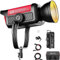 GVM PRO 650W Videoleuchte Bownes, Zweifarbig 2700K–6800K COB Studiolicht Fotografie Dauerlicht mit APP Controll, 81300Lux@1m Fotolicht für Video Studio, YouTube Streaming, 12 Effekte CRI/TLCI97+