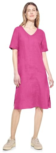 Cecil Damen Kleid mit Kurzarm bloomy pink M