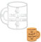 BAKERLOGY Lustiger Buchhalter-Witz Ausstechform (Be Audit You Can Be) - Detailliertes Keksausstecher-Design zum Backen und Basteln, ideal für Fondant, Teig, Ton