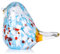 XMGZQ Glasvögel-Figur, Muranoglas, Vogel-Dekorationen für Zuhause, handgefertigte geblasene Glasfigur, Weihnachten, Geburtstagsgeschenk, dekorative Ornamente für Zuhause, Glas-Briefbeschwerer