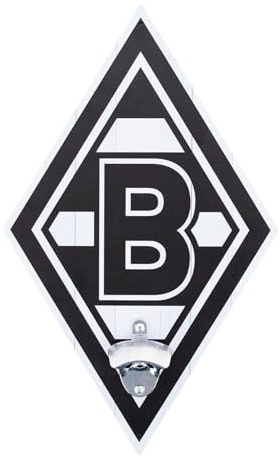Borussia Mönchengladbach Holzschild Flaschenöffner | Offizieller Fanartikel