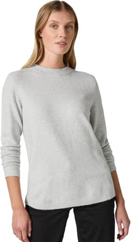 Cecil Damen B302781 Feinstrickpullover, Soft Silver Melange, XXL EU