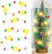 Wichtel Lichterkette Miniatur,Wichtel Zubehör Weihnachten,Wichtel Zubehör Lichterkette,Puppenhaus Zubehör Wichtel Zubehör,100 cm Miniatur Wichtel Lichterkett,für Weihnachts Miniatur Deko Puppenhaus