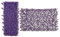 GOPLUS Haie Artificielle Décoratif, Brise-Vue Clôture Extensible en Eucalyptus Synthétique du Vrai Saule, Protection Solaire, pour l'Intérieur et l'Extérieur (Violet)