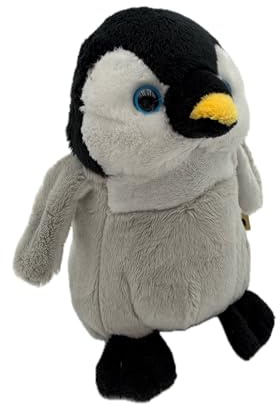 Cornelißen Kuscheltier Baby Pinguin Südpol Tier Höhe 16 cm grau 1017023