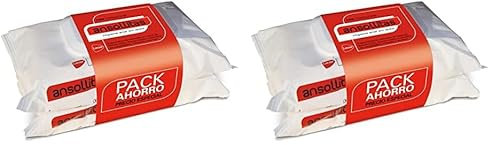 Lacer Ansollitas Toallitas Húmedas para Zona de Hemorroides con Áloe Vera, 2 x 50 unidades (Paquete de 2)