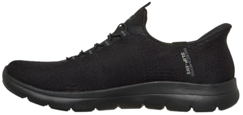 Skechers Damen Summits-Dream Chaser-Hands Free Slip-ins Sneaker | Slip-Ins, Fersenkissen hält Ihren Fuß sicher, luftgekühlte Memory-Schaum-Einlegesohle, maschinenwaschbar