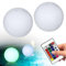 KQWVZ Boule Lumineuse Piscine Flottante, Lumière Boule Changeante 16 Couleur Pour Piscine, Lumière De Piscine Flottante Avec Télécommande, Lumière Piscine Flottante Pour Piscine, Baignoire, Fête