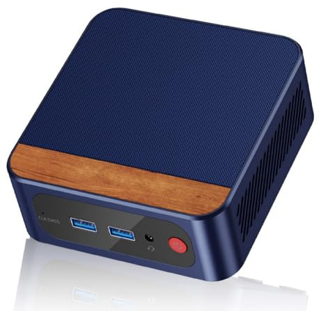 Uxsjakjsd N100 Mini PC 4K 4096 X 2160 60Hz DDR4 8GB RAM 256GB SSD per Win11 PRO WIFI6 BT Desktop Gaming Computer Mini PC EU Plug