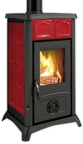 La Nordica Holzofen | GEMMA LEAN CERAMICA | 6,5 kW | Bordeaux
