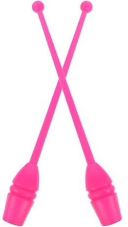 DECHOUS Calisthenics Stangen aus Kunststoff 2 Stück 35cm für Rhythmische Sportgymnastik und Tanz Trainingsstäbe für Erwachsene und