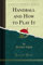 Handball and How to Play It (Classic Reprint)