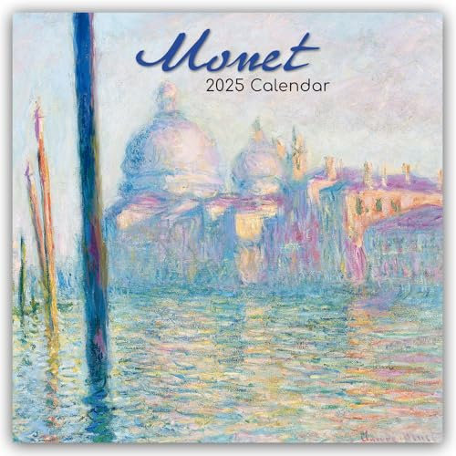 Claude Monet 2025 – 16-Monatskalender: Original Gifted Stationery-Kalender [Mehrsprachig] [Kalender] (Wall-Kalender)