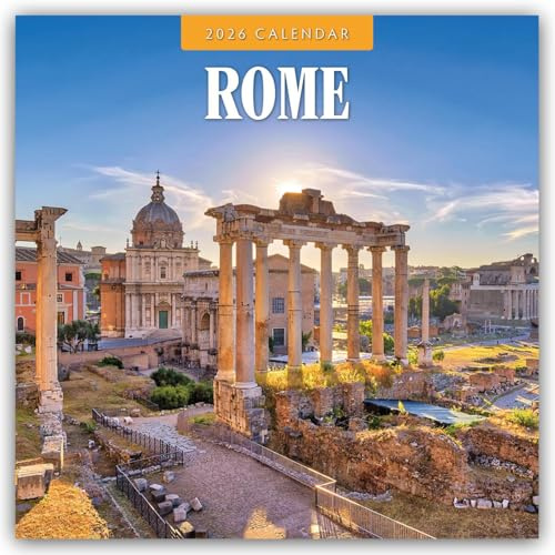 Rome – Rom 2025 – 16-Monatskalender: Original Red Robin Publishing Ltd-Kalender [Mehrsprachig] [Kalender] (Wall-Kalender)