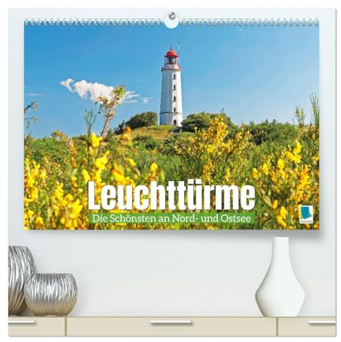 Leuchttürme: Die Schönsten an Nord- und Ostsee (hochwertiger Premium Wandkalender 2026 DIN A2 quer), Kunstdruck in Hochglanz: Leuchttürme: Lichtsignale an der Küste Deutschlands (CALVENDO Orte)
