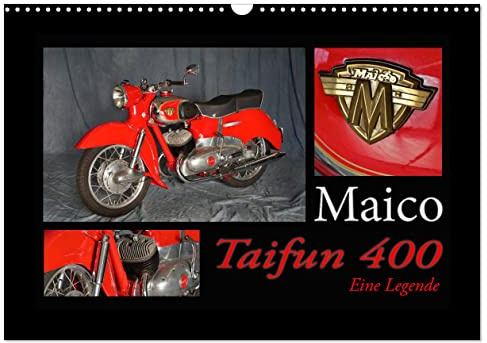 Maico Taifun 400 - Eine Legende (Wandkalender 2026 DIN A3 quer), CALVENDO Monatskalender: Ein Wirbelwind aus den 50er Jahren (CALVENDO Mobilitaet)